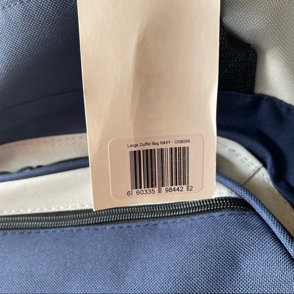 Outer Style Travel Duffel Bag Navy BRAND NEW - Picture 4 of 9